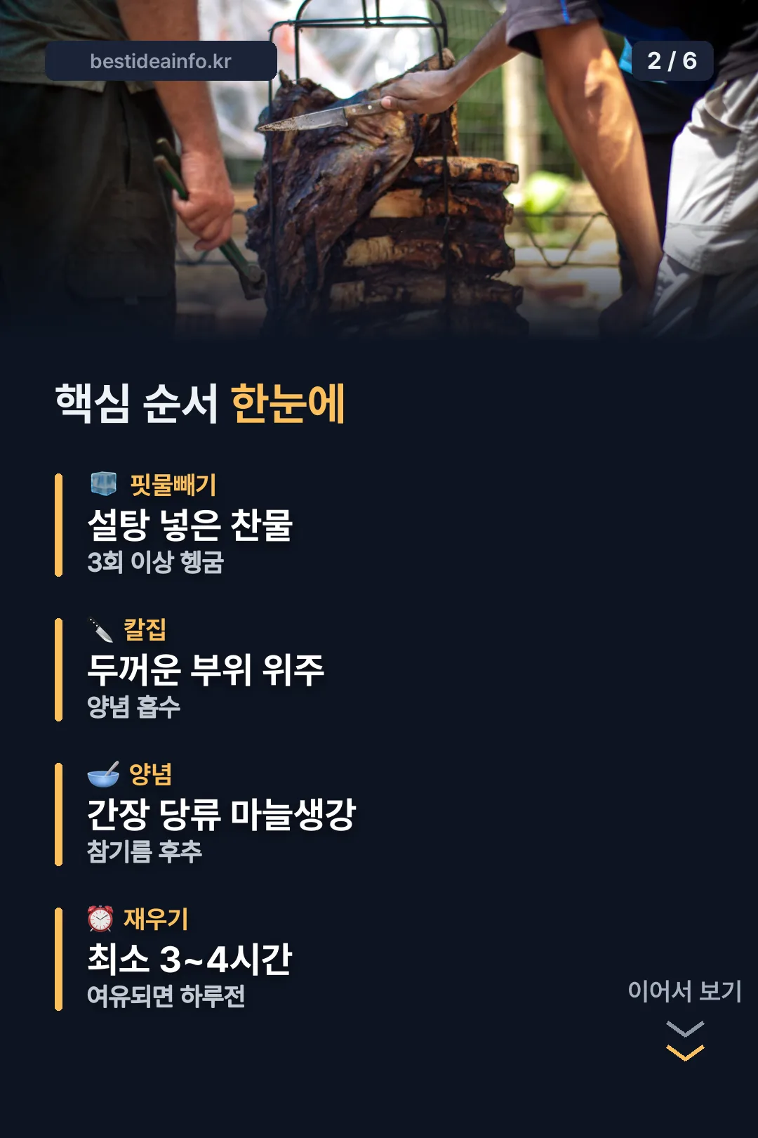 핵심 순서 한눈에